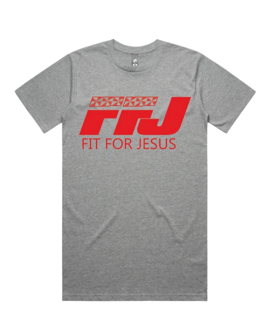 GREY PSALM 46 TRAINING TEE
