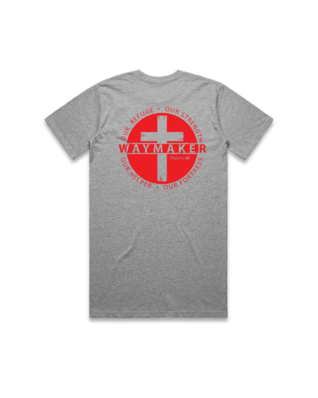 GREY PSALM 46 TRAINING TEE